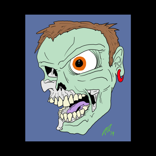 Zombie Face! by Corey Has Issues