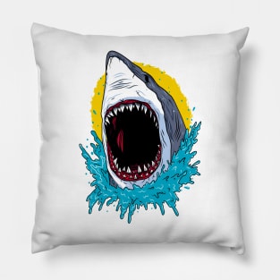 Dangerous Shark Pillow