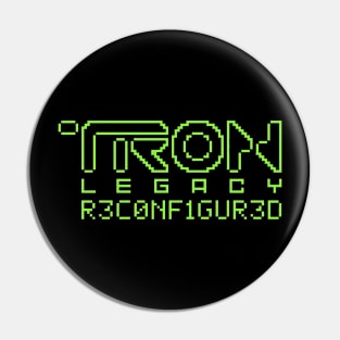 Tron Legacy Yellow Artwork Pin