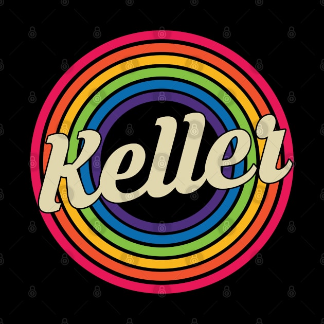 Keller - Retro Rainbow Style by MaydenArt