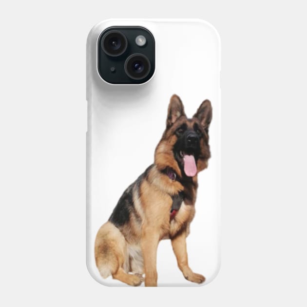 German Shepherd Dog Lovers Phone Case by Graffix