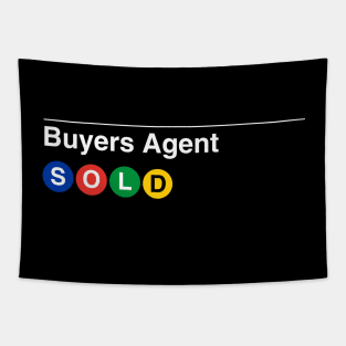 Buyers Agent Subway Tapestry