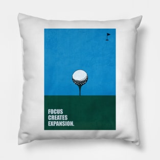 Focus Creates Expansion ! Business Quotes Pillow