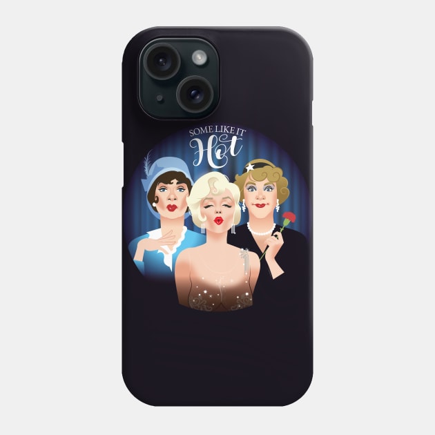 Some like it hot Phone Case by AlejandroMogolloArt