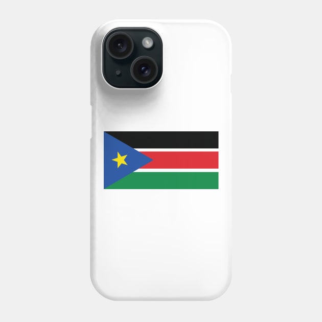 South Sudan Phone Case by Wickedcartoons