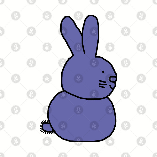 Very Peri Periwinkle Blue Bunny Rabbit Color of the Year 2022 - Bunny - Phone Case