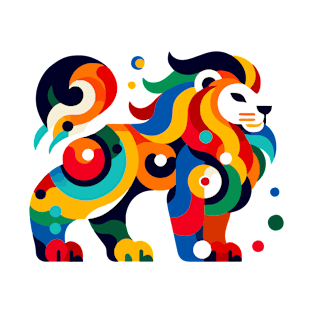 Lion Color Palette T-Shirt