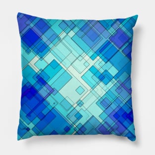 Blue tones Pillow