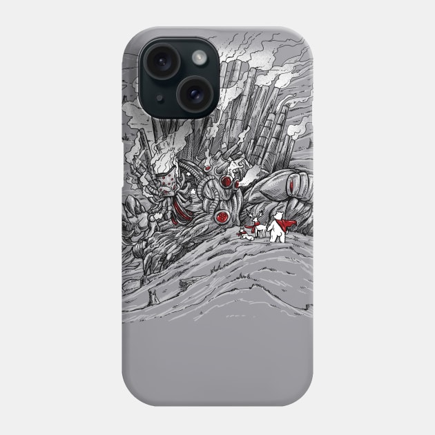 The Smog Monster Phone Case by nickv47