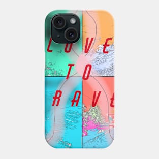 Wanderlust? Explore the World with "Love to Travel" Design Phone Case