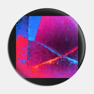 Intersection |  Colorful Abstract Pin