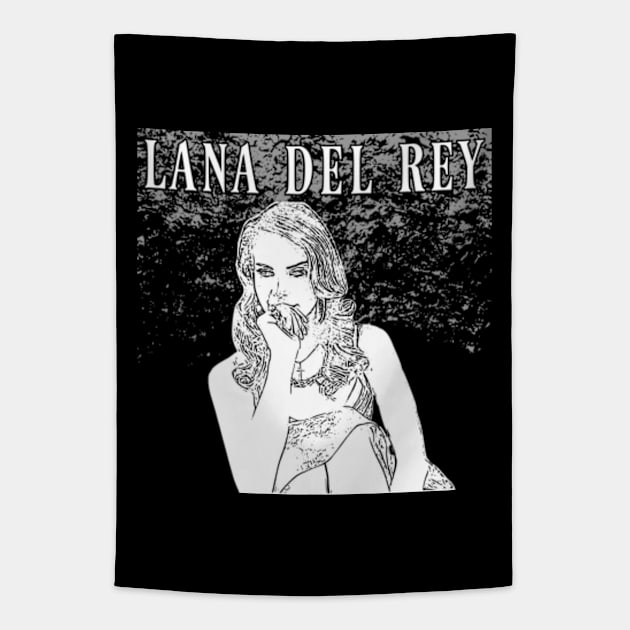 Lana Del Rey Tapestry by Degiab