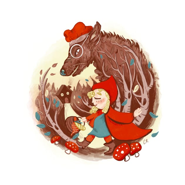 Little Red Riding Hood by Cindy Rose Studio by cindyrosestudio