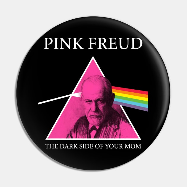 Pink Freud Vintage Pin by TamanSriwedari