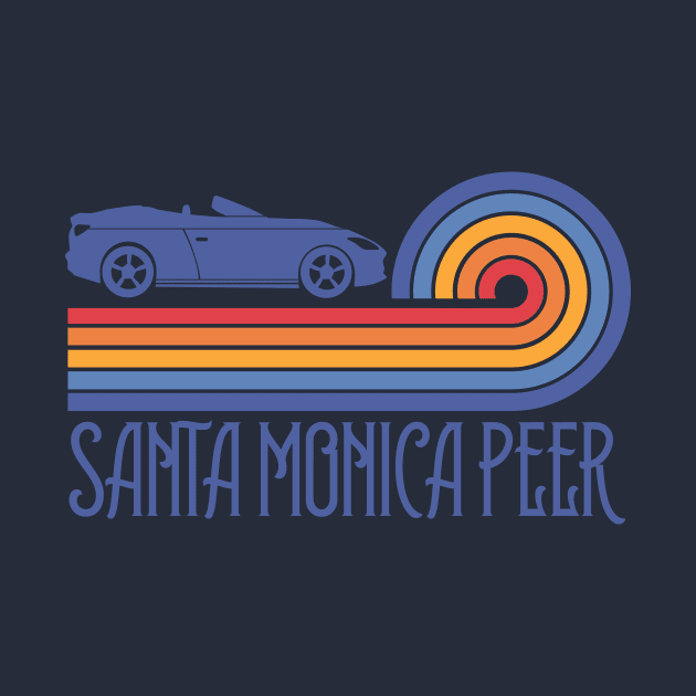 Santa Monica car by elaissiiliass
