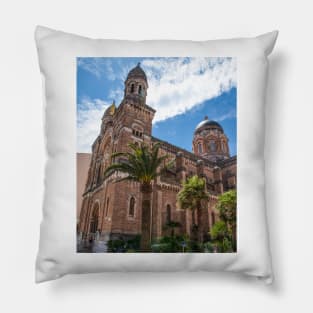 Church, St. Raphäel, Cote d'Azur Pillow