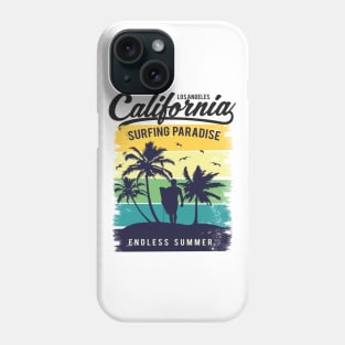 California Surfing Paradise,Seal Beach California Phone Case