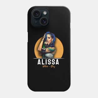 vintage vibes alissa white Phone Case