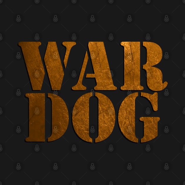 Army Veteran War Dog by Scar