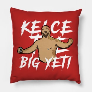 Kelce The Big Yeti /// Chiefs Football Fan Design Pillow