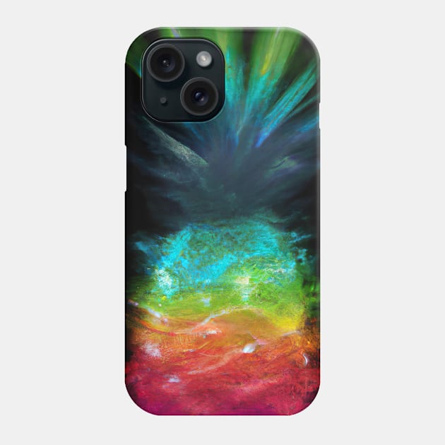 Rainbow Pineapple Phone Case by maxcode