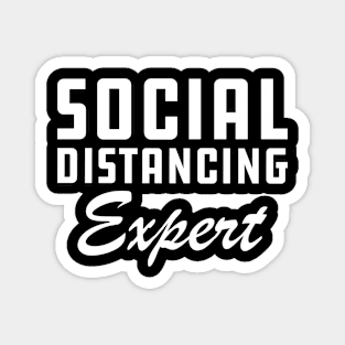 Social Distancing Expert Magnet