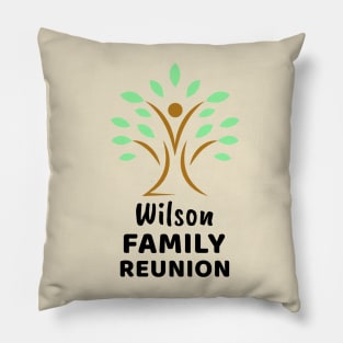 Wilson Family Reunion Design Pillow