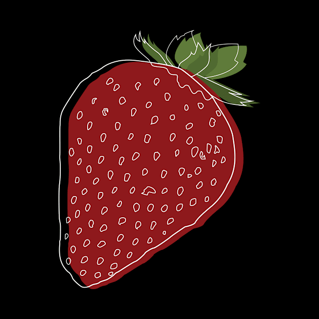 Sketch Overlay: Red Strawberry Edition by Crafting Yellow