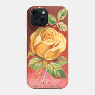 Pearl Rose (Perle des jardins) Phone Case