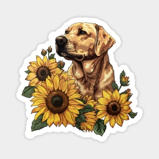 Yellow Lab Magnet