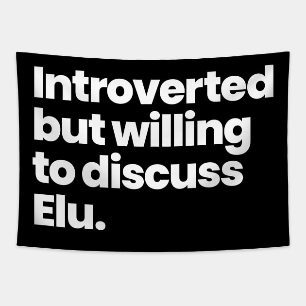 Introverted but willing to discuss Elu - SKAM France Tapestry by viking_elf