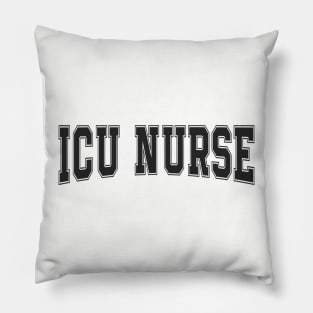 Vintage ICU Nurse Intensive Care Unit Nurse Emergency Nurse Pillow