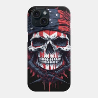 USA Skull Phone Case