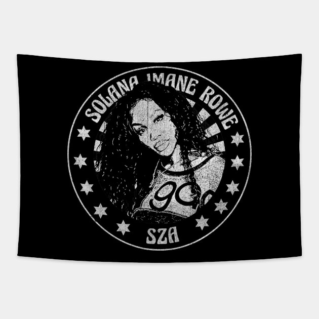 Vintage SZA // Solana imane rowe Tapestry by Hand And Finger