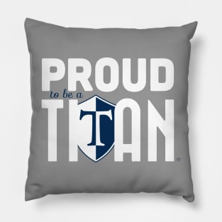 Webster Thomas High School Proud to be a Titan Pillow