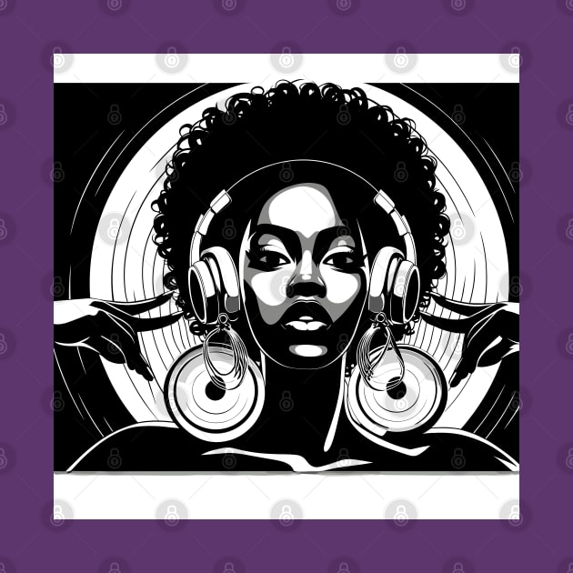 Afrocentric Woman Music by Graceful Designs