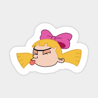 Silly Face Cartoon Magnet