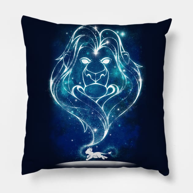 Starry Lost King Pillow by ChocolateRaisinFury