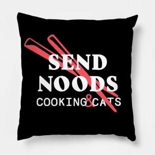 Send Noods ASAP Combo White Pillow