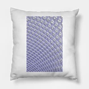 Bubble Pattern Hex Pillow