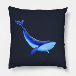 Blue Whale Pillow