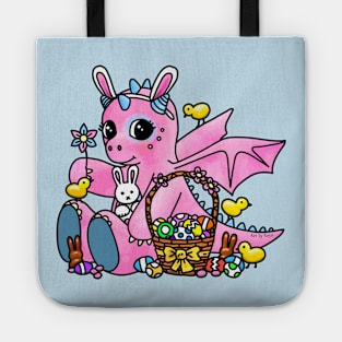 Pink Easter Dragon Tote