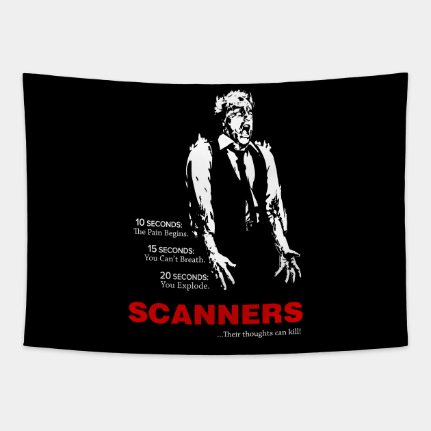 Scanners Tapestry by WorldsFair