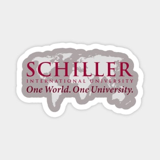 College "Schiller International" Style Magnet