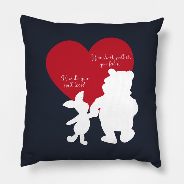 How Do You Spell Love? Valentines Day Pillow TeePublic