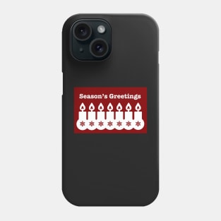 Season’s Greetings, Merry Christmas Phone Case