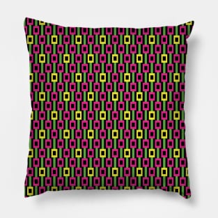 Colorful Rectangular Pattern Pillow