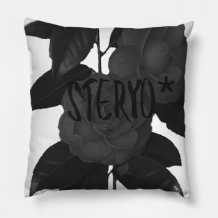 Steryo* dark rose Pillow