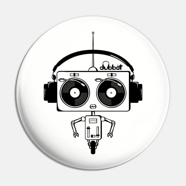 Dubbot Pin by MonkeyMade