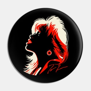 The Queen of Rock and Roll Pin